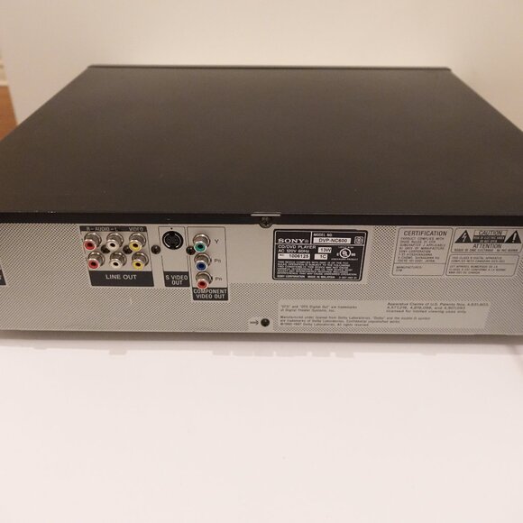 Sony DVP-NC600 5-Disc CD/DVD Carousel Changer DTS Sound Clean No Remote - Picture 3 of 9